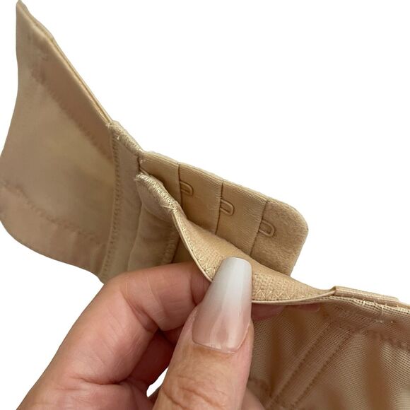 Haci 40DD Strapless Bra Nude Beige Underwire Lightly Lined - Picture 8 of 8